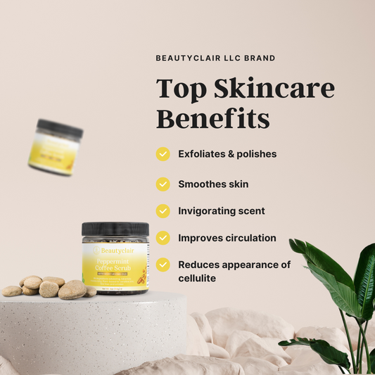 Peppermint Coffee Scrub