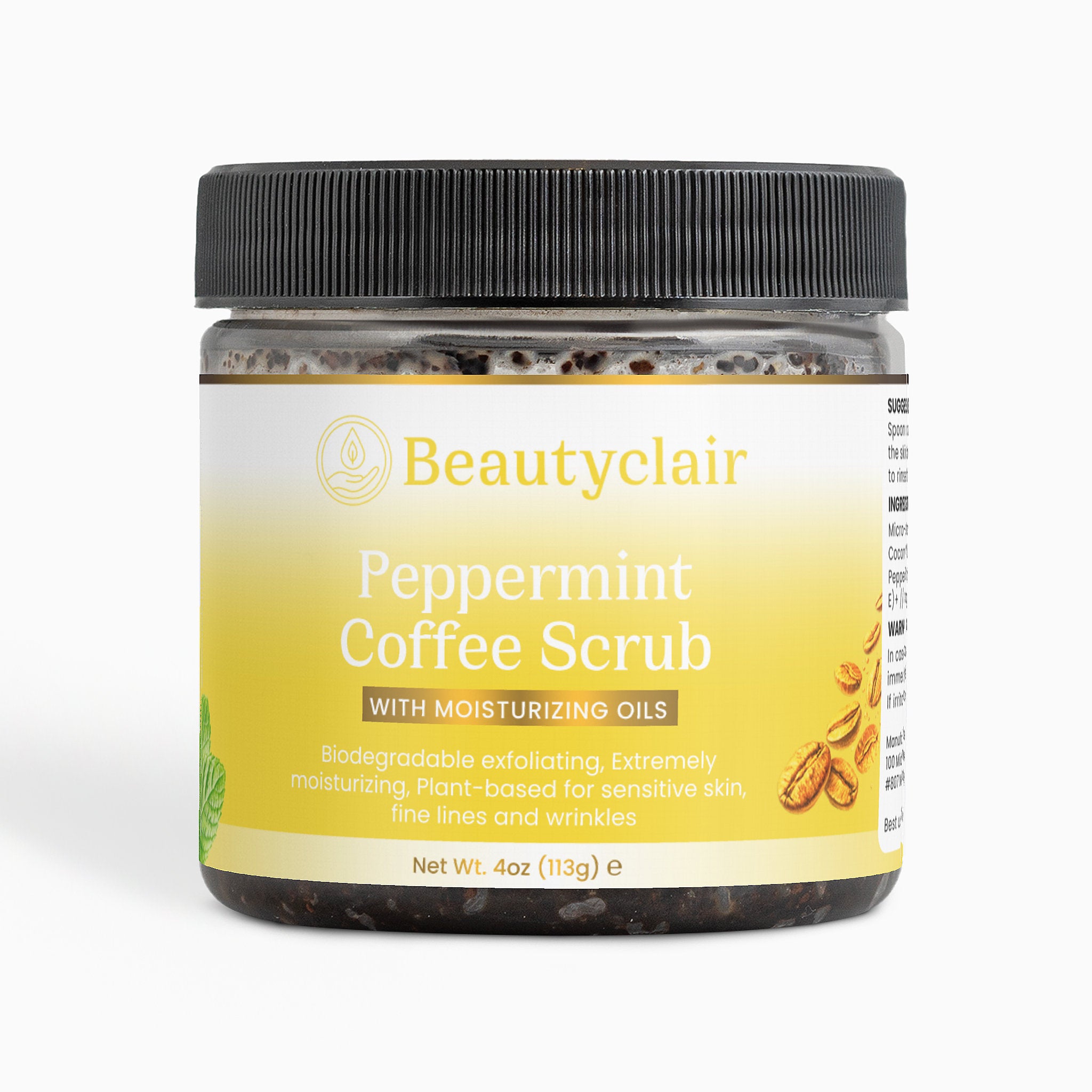Peppermint Coffee Scrub
