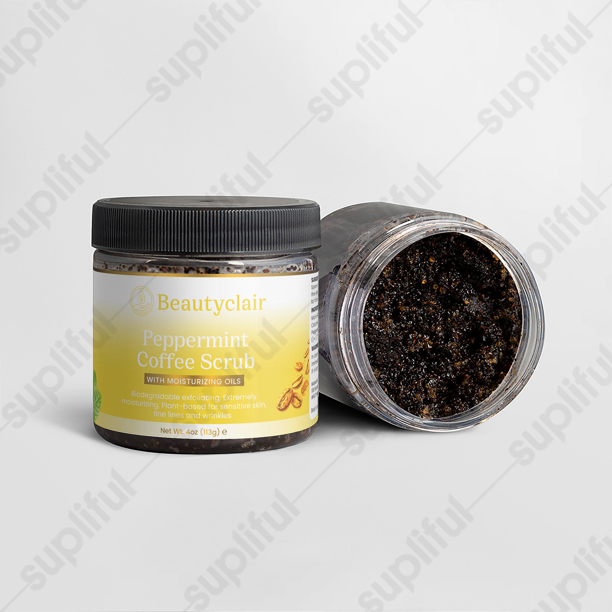 Peppermint Coffee Scrub