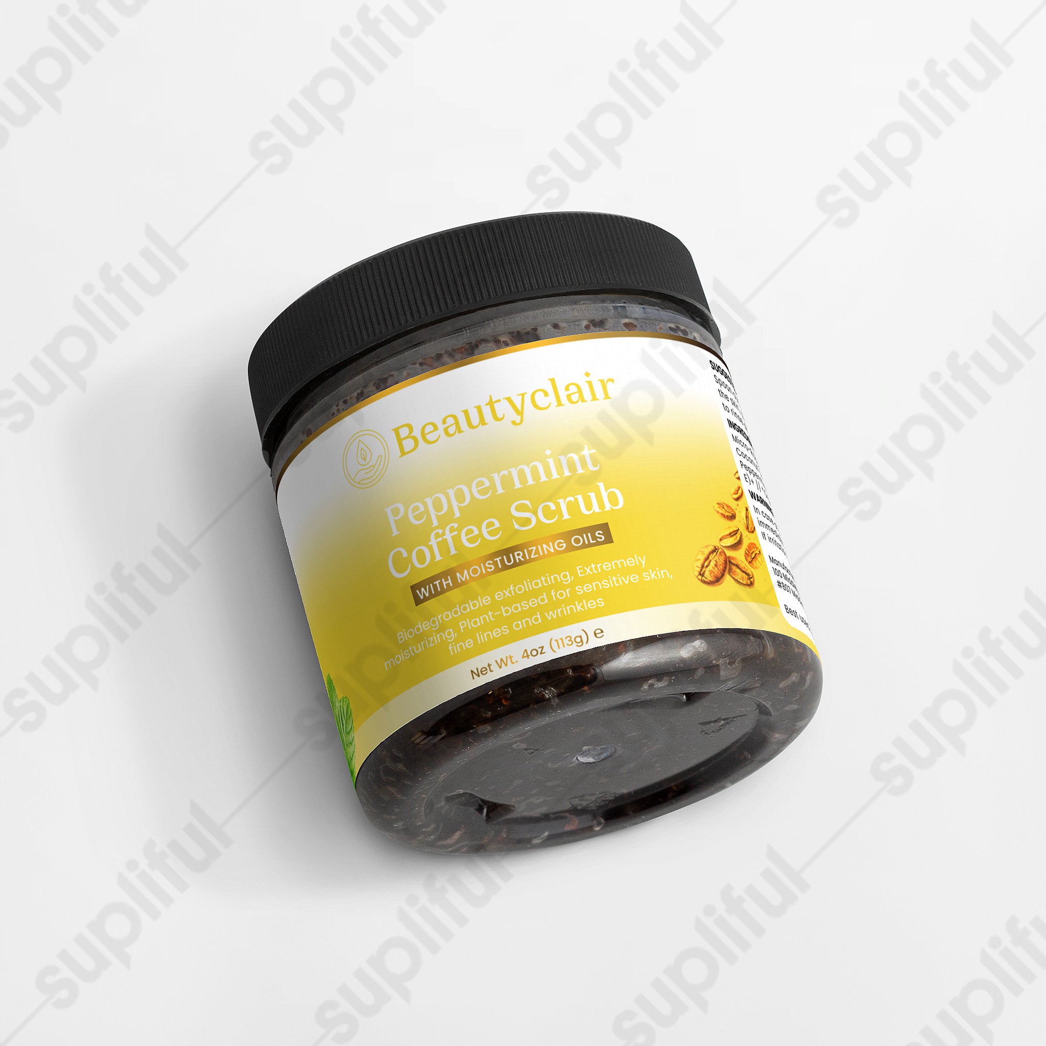 Peppermint Coffee Scrub